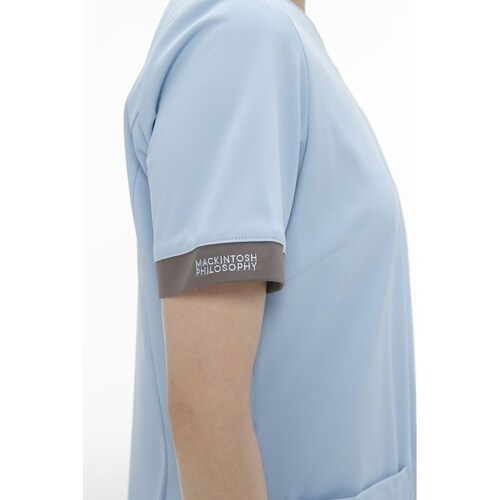 MPレディーススクラブ パウダーブルー