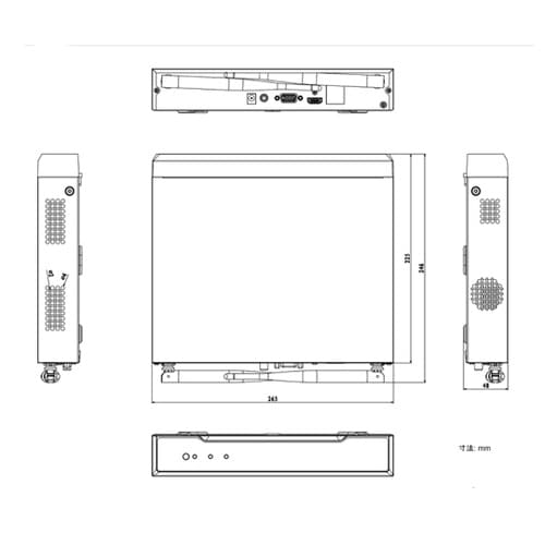 Wi−Fi/4ch/ネットワークビデオレ