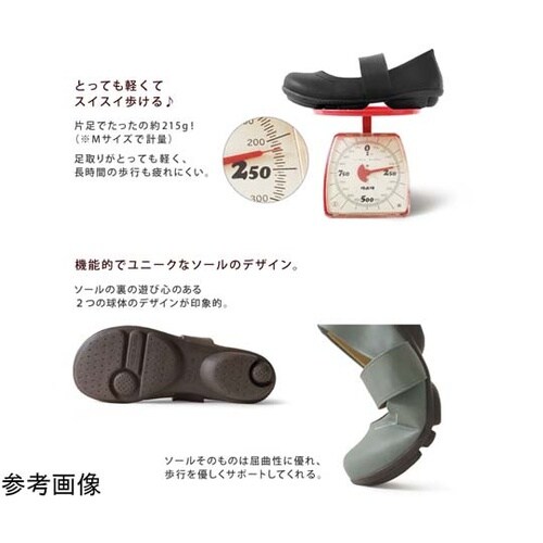 ツヴォル スリッポンパンプス ブラック