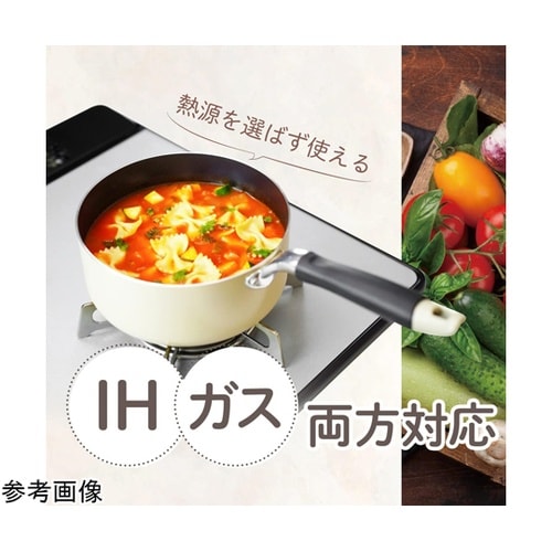 キナリフ IH対応片手鍋 16cm RB