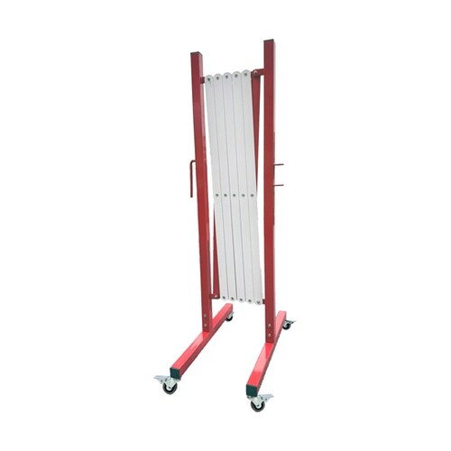 可動式メタルバリケード 赤白 J2635