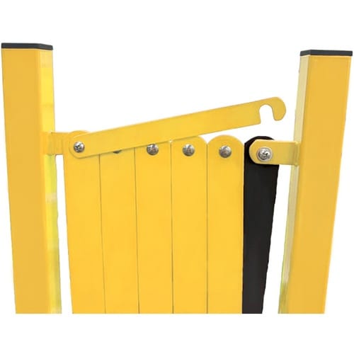 可動式メタルバリケード 黄黒 J2635