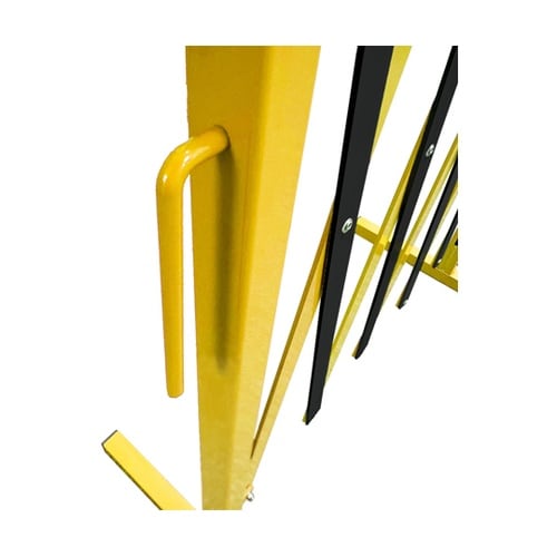 可動式メタルバリケード 黄黒 J2635