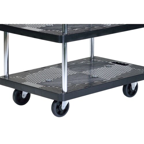 【静音】 樹脂製台車 3段 W450×L