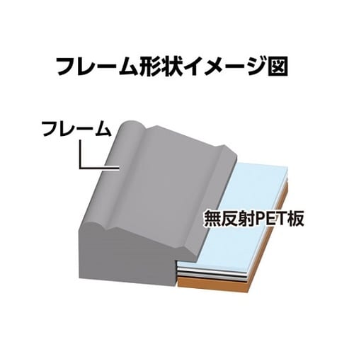 ハクバ 肖像額縁 入山 太子判サイズ 無