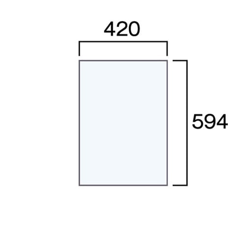 VASK用透明アクリル板1.5mm厚 A