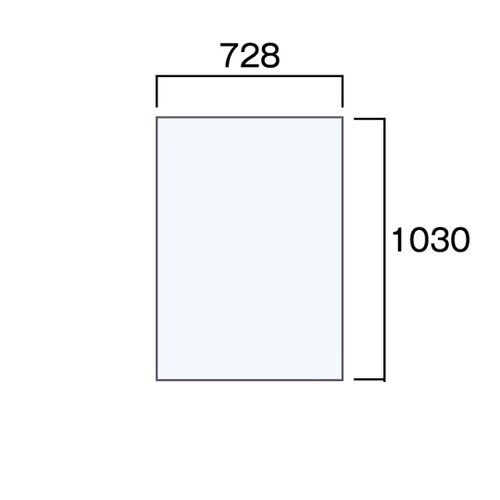 VASK用透明アクリル板1.5mm厚 B