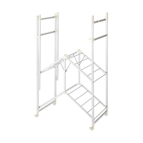 ワンタッチでたためる かるーいアルミ多機