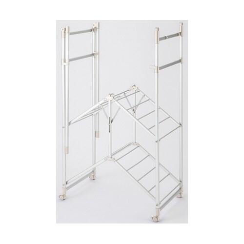 ワンタッチでたためる かるーいアルミ多機