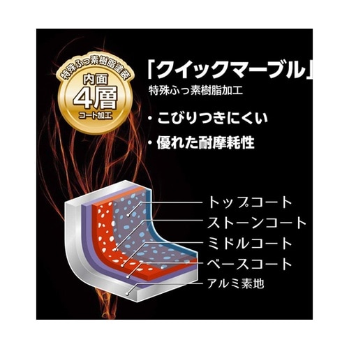 M・イグネイト IH対応Fパン26cmB