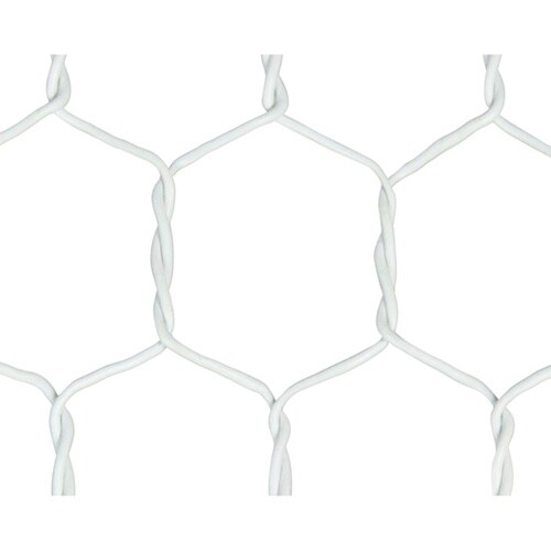 ビニール亀甲金網 ホワイト 線径0.85