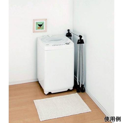 コンパクトフォールディングハンガーブラッ