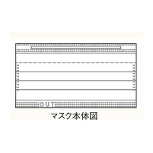 フィット使いきりマスク グレー 1ケース