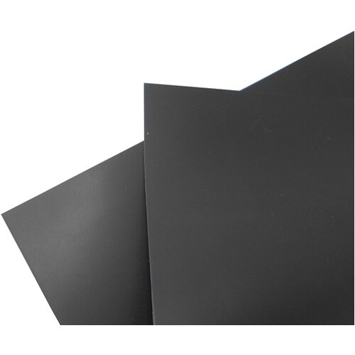 ゴムシート長巻 1X100X20M クロ