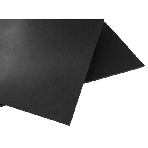 ゴムシート長巻 3X100X10M クロ