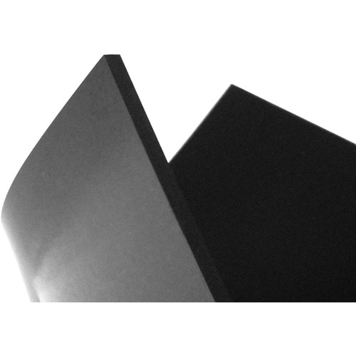 ゴムシート長巻 5X100X5M クロ