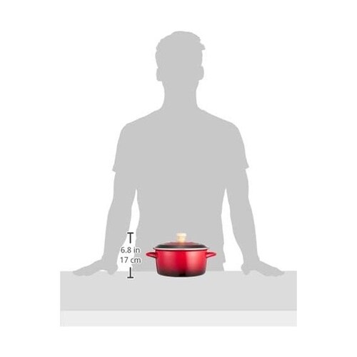 ルバーニ ホーロー両手鍋 22cm RA