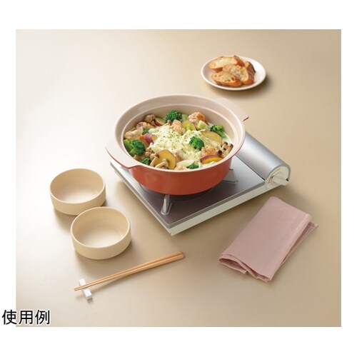 アルモンデIH卓上鍋 24cm レッド