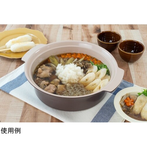 アルモンデIH卓上鍋 30cm ブラウン