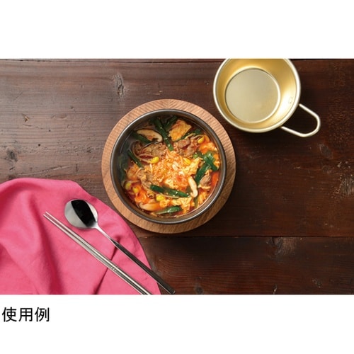 味覚探訪 韓国 耐熱陶器鍋 14cm