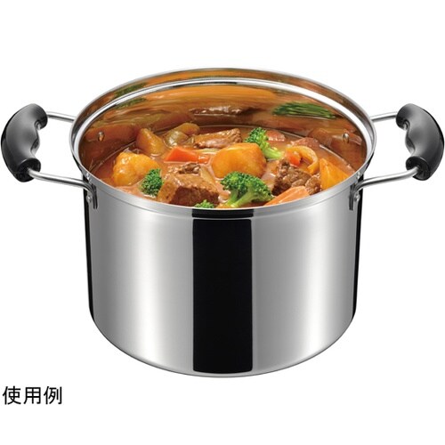 烹味屋 IH対応 兼用鍋 22cm RB