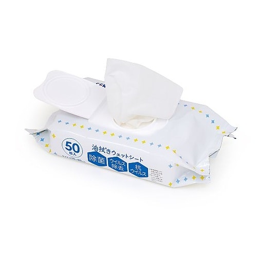 油拭きウェットシート 1箱(50枚×24
