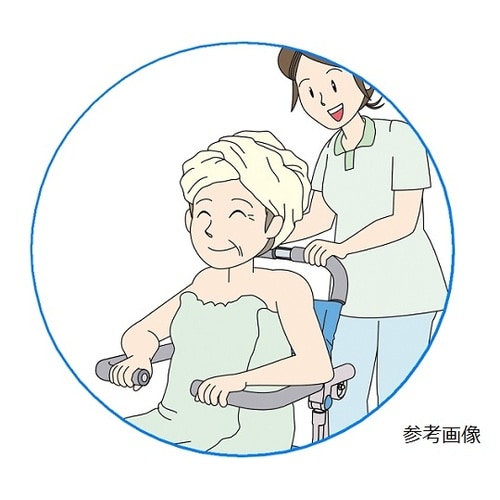 シャトレチェア6輪SAL O型バケツ付