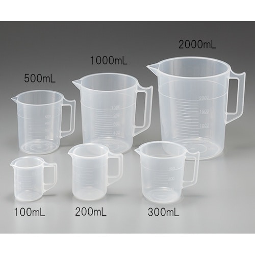 ポリプロピレン手付きビーカー2000mL
