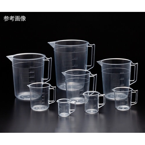 TPX手付きビーカー 3000mL 1ケ