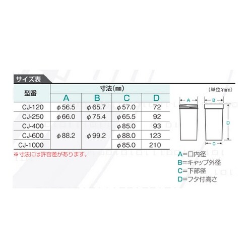 PPクリアジャー 1L 1ケース(50本