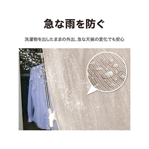 雨よけシェード グレー 2x2m JWP