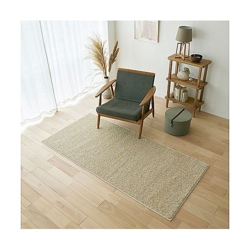 ラグ ルネ 90×190cm ベージュ