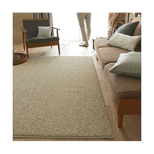 ラグ ルネ 190×190cm ベージュ