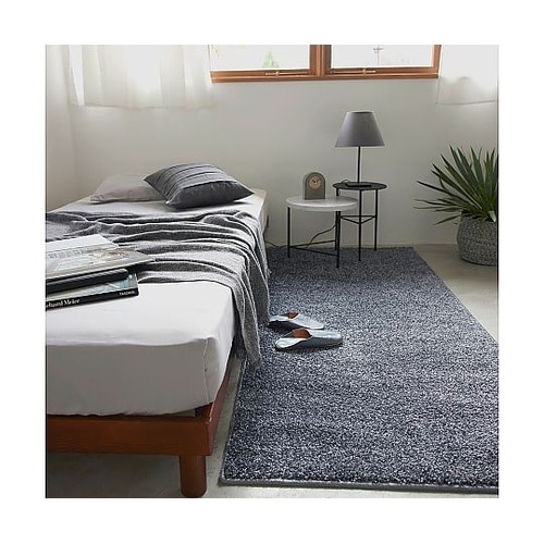 ラグ ルネ 90×190cm ブルーグレ