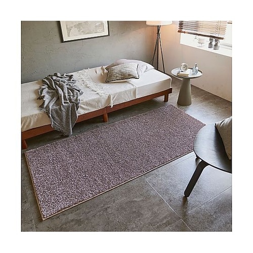 ラグ ルネ 90×190cm モーヴ 1