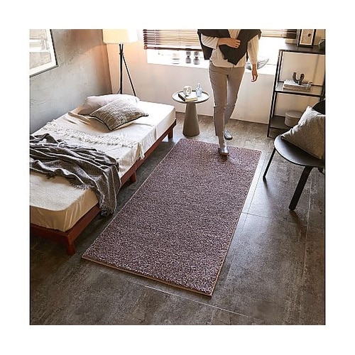 ラグ ルネ 90×190cm モーヴ 1