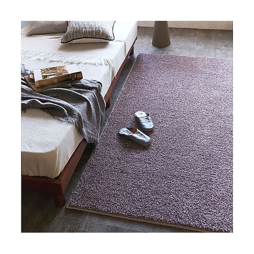 ラグ ルネ 130×190cm モーヴ