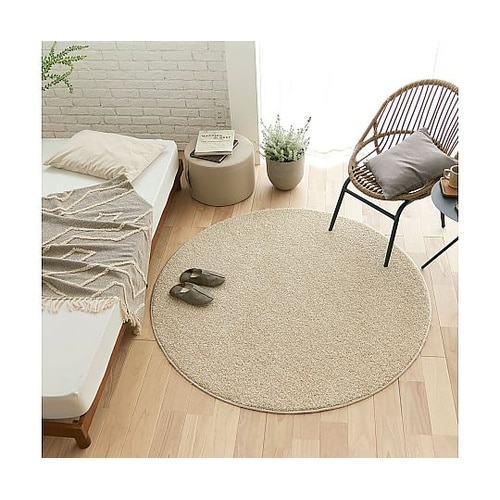 ラグ Mルネ 150×150cm ベージ