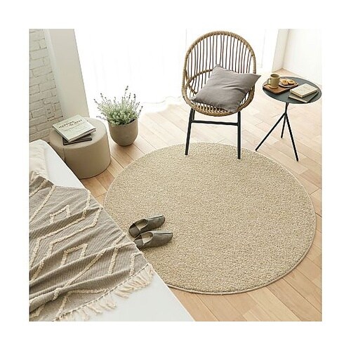 ラグ Mルネ 150×150cm ベージ