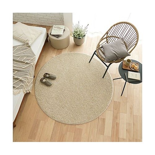 ラグ Mルネ 150×150cm ベージ