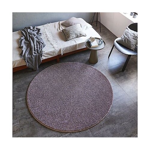 ラグ Mルネ 150×150cm モーヴ