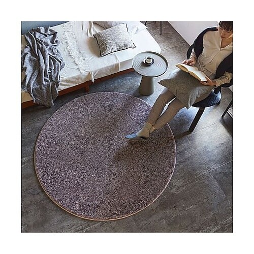 ラグ Mルネ 150×150cm モーヴ