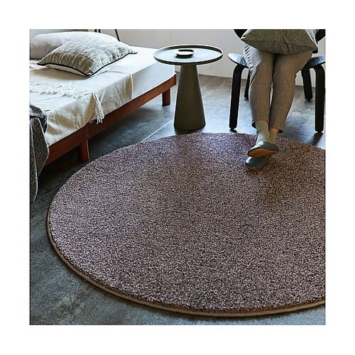 ラグ Mルネ 150×150cm モーヴ