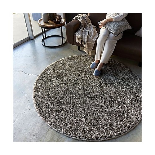 ラグ Mルネ 150×150cm オリー