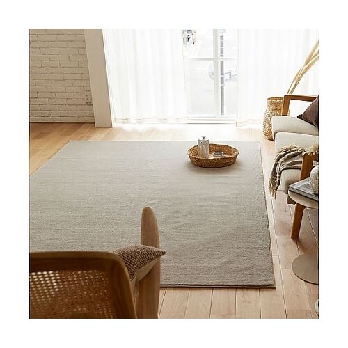 ラグ ハク 190×240cm ベージュ