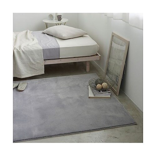 ラグ ハク 130×190cm グレー