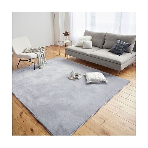 ラグ ハク 190×240cm グレー