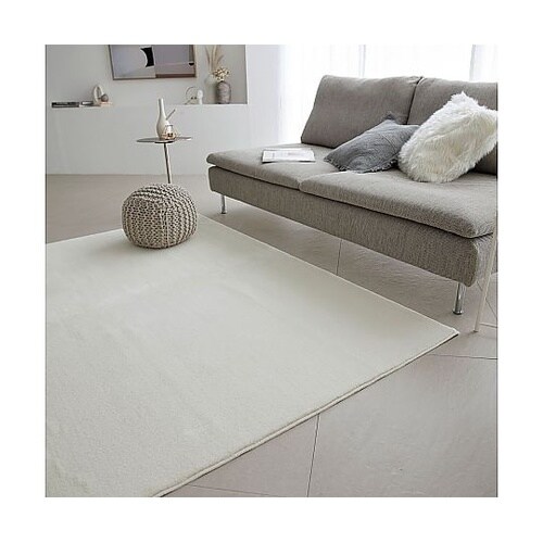 ラグ ハク 130×190cm ホワイト