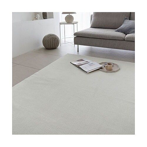 ラグ ハク 190×190cm ホワイト