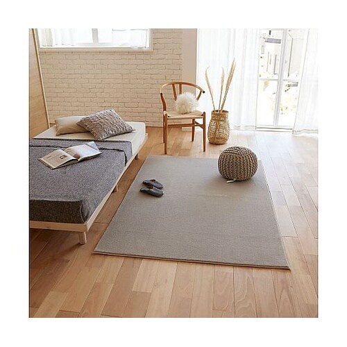 ラグ ハク 130×190cm グレージ